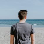 Man at beach